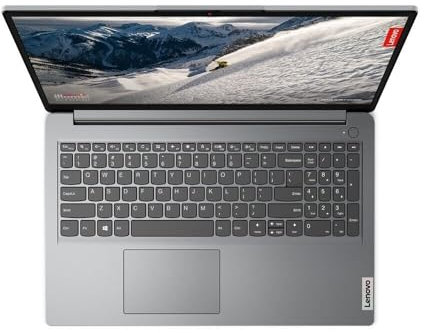 Lenovo IdeaPad 1 15AMN7 15.6 FHD Laptop (Ryzen 5 7520U, 8GB DDR5 RAM, 128GB SSD, Windows 11 Home) - Cloud Grey