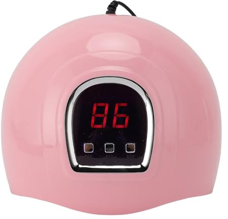 Asciugatore per Smalto Gel, Lampada Professionale per Nail Art con Lampada per Polimerizzazione per Unghie a 18 Chip di Luce per Uso Domestico in Salone