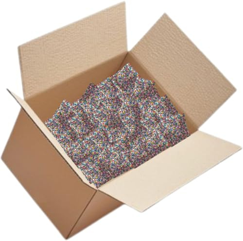 CORIANDOLI 100 BUSTE da 100 GR. PARTY FESTA CARNEVALE CAPODANNO HALLOWEEN, NON MACCHIANO, CARTA RICICLATA