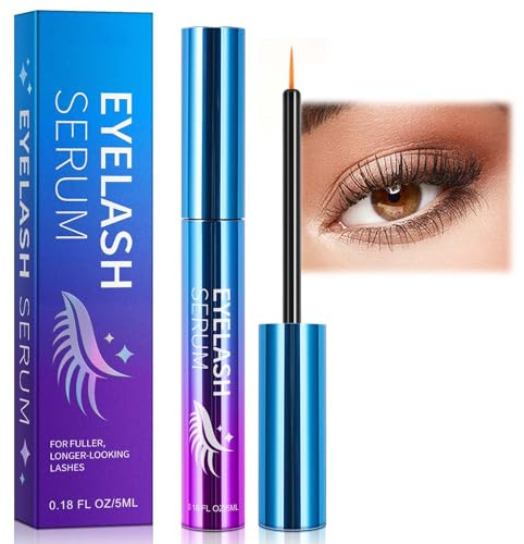 Enhance Lash Serum - Promotes Longer, Fuller & Thicker Lashes. Eyelash Growth Serum for Fuller Lashes. 5ML