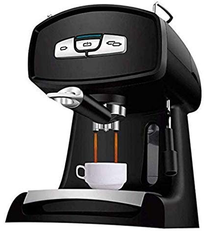 IUBGFTO Electric Coffee Machine Household And Commercial Italian Full Semi-Automatic Small Steam Milk Foam Express Manual Coffee Machine 1.2 L 850W