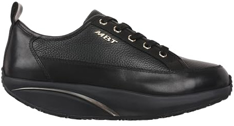 MBT-1997 OBU Zapatillas Casual para Mujer en Napa y Cuero Granuloso. Calzado Fisiológico, Anatómico y Cómodo con Suela Curva. Plantilla de PU con Buena Amortiguación y Transpirabilidad.