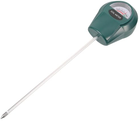 TOYANDONA Misuratore Misurazione Precisa del Ph del Suolo Sonda Singola di Ph per Terreno Plastico e Metallo per Uso All'aperto in Agricoltura