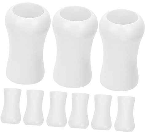 TOPPERFUN 16pcs Wooden Pendant Accessories Pull Cord Parts Replacement Cord Drop Plastic Pulls for Window Blinds Blind Supplies Craft Use