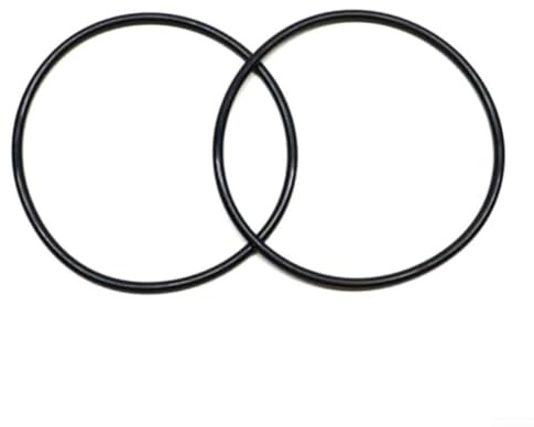 Pumixiy 354533 - Junta tórica de repuesto para cubierta de bomba de piscina, junta de goma sintética negra de 2 pulgadas de diámetro para modelos Sta Rite Dynamo Sea Horse (paquete de 2)