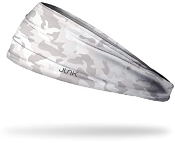 JUNK Brands Big Bang Lite Headband - Moisture-Wicking, Performance Fabric, Non-Slip, Sports Sweatband for Men & Women - One Size - Delta Force