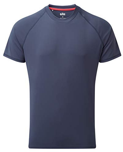 Gill Herren UV - Tec-T - Shirt Spitze - Ocean - Leichte UV Protection und SPF Properties Short Sleeve