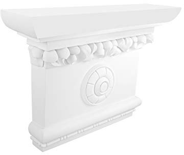 HEXIM XL Kapitell 610x420mm - für Pilaster, Wandreliefe/Stuckdekor aus PU Hartschaum - Perfect D1511