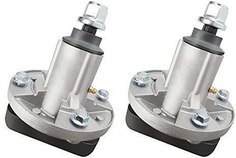 Magorfas Rasenmäher-Spindel, passend für John Deere GY20785 GT20050 GX20250 Oregon 82-356 106,7 cm Rasenmäher-Decks L100 L105 L107 L108 L110 L120 130 cm S Eries, 2 Packungen