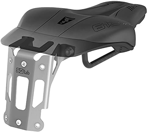 SQlab Unisex – Erwachsene 613 R integrierte Flaschenabindung Triathlon Flaschenhalter, Silber, Einheitsgröße