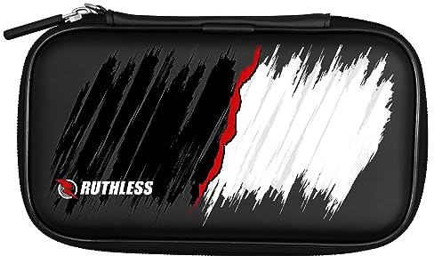 RUTHLESS Darttasche | Professionelle Darttasche zur Aufbewahrung von Darts, erhältlich in mehreren Designs., Schwarz , Gepäck-Set