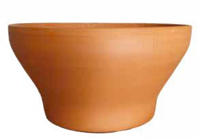Bols en terre cuite (10 pièces) Made in Italy - Jardinière en cuit, diamètre 13 cm, hauteur 8 cm