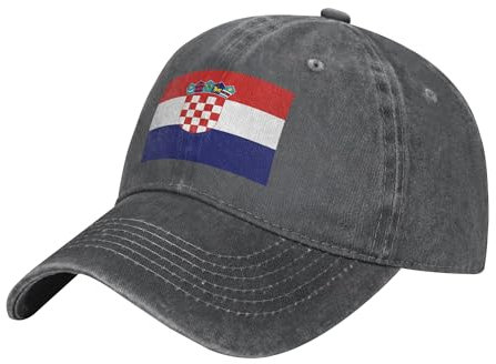 Kroatien verstellbare Mütze für Herren Damen Unisex Hip Hop Baseball Cap Trucker Dad Hats