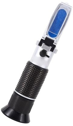 ATC Frostschutzmittel-Refraktometer, Glykol-Refraktometer, Auto-Frostschutzmittel, Batteriesäure, Motorkühlmittel, RHA503ATC mit Hochwertigem Material, Refraktometer