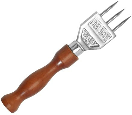 Edelstahl Eiszerkleinerer Mit Holzgriff, Eispickel Ice Pick Punch Crusher Eispickel Set Ice Tool Bar Zubehör Brechen Eishacker Küchenwerkzeug Entfernung Chipper Eisfischen Eiswerkzeug
