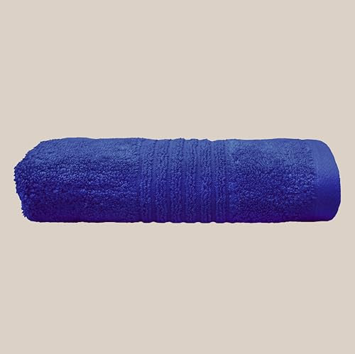 Misona Bamboo 1 x Bath Sheet 100 x 150cm – Ultra Soft, Super Absorbent, Quick Dry, Zero Twist Extra Large Bath Towel, Plush 580GSM (Misona Blue)