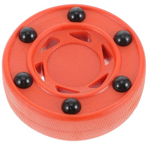 NOLITOY Disco de Hockey sobre Patines Profesional para Entrenamiento Disco de Hockey de PVC Resistente Ligero y Duradero Apto para Uso Interior y Exterior sobre Superficies Lisas