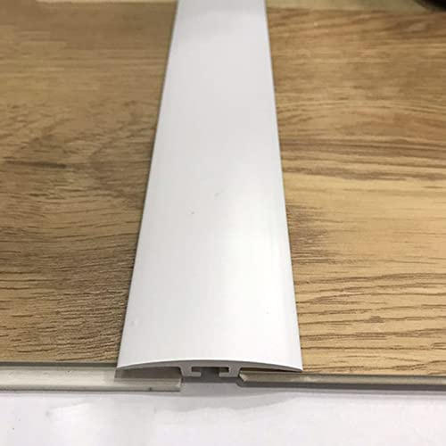 SdaryWare T-Profil-Übergangsleiste für Bodenbeläge, Türschwellenleiste als Ersatz für Türrahmen/PVC-Bodenbelagsübergänge in Holzoptik für Teppich zu Fliesen, selbstklebend,A 10pc-W 40mm - L 99cm/39in