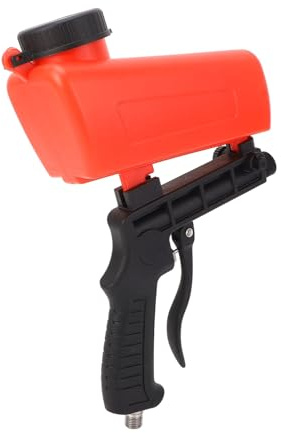 Haofy Mini Pistolet de Pulvérisation Portatif Haute Résistance pour Sableuse, pour Polir les Détails, Tailler, Mini Outil Pneumatique Industriel pour Surfaces Métalliques