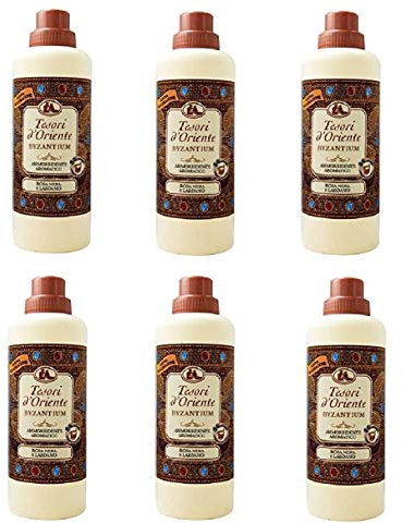 6x Tesori d'oriente Ammorbidente byzantium Weichspüler aromatischer 750 ml