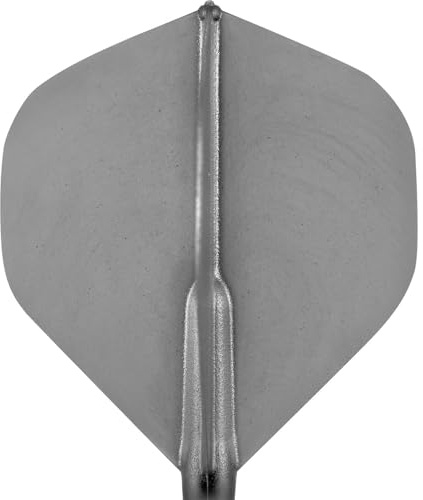 Fit Flight (Cosmo Darts) fif0002 Standard Black (Pack of 6)