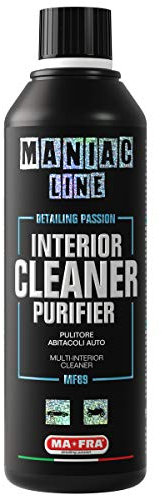 Mafra Maniac Car Detailing Line, Interior Cleaner Purifier, Car Interior Cleaner with Decontaminating and Sanitising Action Anti-Odor, Eliminates Difficult Mixed Dirts, 500 ml