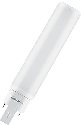 OSRAM Lámpara LED DULUX D/E 26 para casquillo G24Q-2, 10 vatios, 1100 lúmenes, blanco frío (4000K), giratoria, sustituye a la lámpara Dulux convencional de 26W