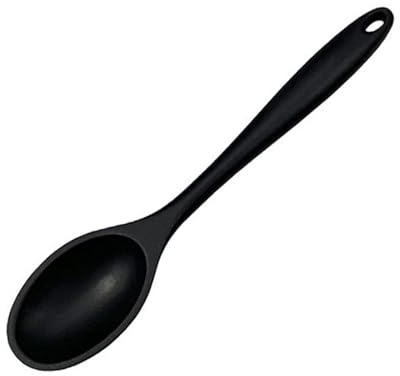Ustensile de cuisine en silicone résistant à la chaleur Cuillère à long manche Cuillère de service pour la cuisine et le service Cuillère en plastique pour la cuisine