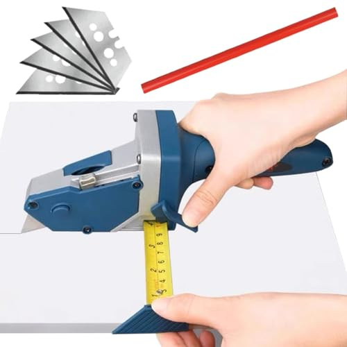 Coupeur de plaques de plâtre, outil de coupe de cloisons sèches, Machine multifonctionnelle de découpe de plaques de plâtre, outil de découpe de gypse, Outils polyvalents pour plaques de