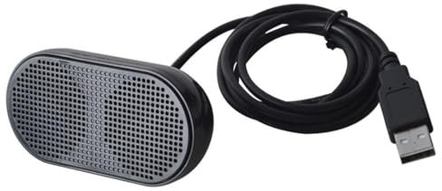 Altoparlanti per computer, plug altoparlante portatile in USB Multimedia Speaker | Conveniente altoparlanti per PC piccoli con alimentazione USB con audio 3D portatile per gli uffici della casa di via