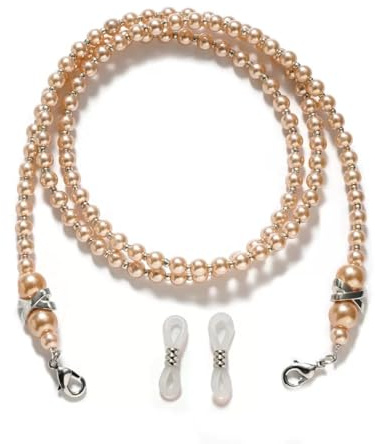 Eyglajdd 1 Stück Brillenkette Damen Acryl-Perlen