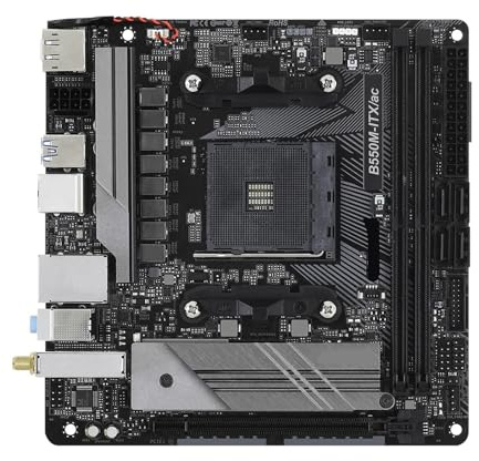 scheda madre Fit For ASROCK B550M-ITX/ac AM4 supporta CPU Yzen 9 5900X 5600 4600G 3200G 3600 5700 M.2 Mini-ITX DDR4 64 GB