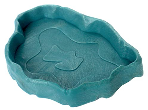 BUBEFSKD Rettili Acqua Ciotola per Alimenti Ciotole Animali in Plastica Piccoli Rettili della Farina Lucertola Drago Barbuto Ragno Grillo Tartaruga Verme Tartaruga Drago