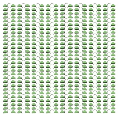 Pinzas de invernadero, 200 unidades de clips de protección de plantas, clips de presión para invernadero, para jardineros aficionados, agricultores comerciales, agricultores urbanos, agricultores