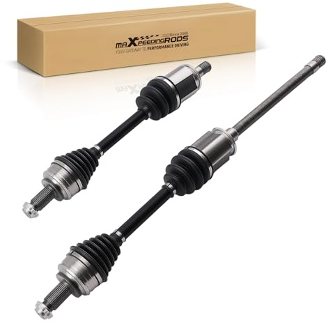 maXpeedingrods 2 unidades eje de transmisión eje articulado eje delantero izquierdo y derecho para BMW X3 E83 L6 2.5L 3.0L 31603450565 31603450566