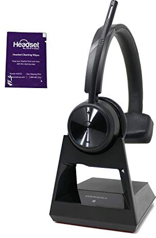 Plantronics Savi 7210 Casque haut-parleur sans fil pour téléphone de bureau avec chiffon
