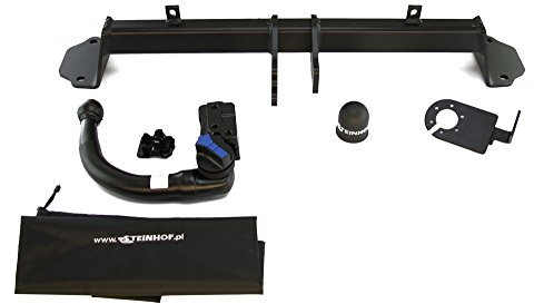 Anhängerkupplung für BMW 3er F30 F31 abnehmbar mit universalem E-Satz 7-polig