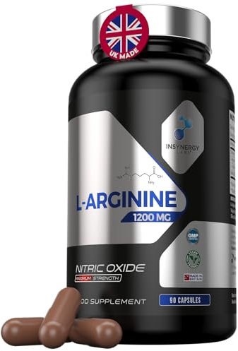 Ultra Premium L Arginine Nitric Oxide Supplement (4X Forms) with L Citrulline + Beetroot + AAKG | The UK’s No1 L-Arginine Supplements Workout, Endurance & Performance L-Citrulline 90 Vegan Capsules