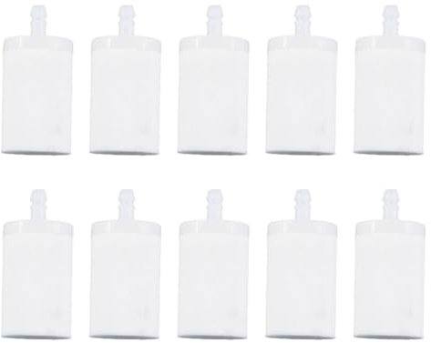 MCHNIC 10x Benzinfilter Kraftstofffilter für Husqvarna 50 51 55 266 268 272 345 350 351 357 365 372 390 460 570 575 Kettensäge Ersetzt 503443201
