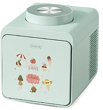 Heladera Máquina automática de Helados for el hogar, Mini máquina casera de Helados, máquina de Helados de Cono de Yogur Hacer Helado (Color : B)
