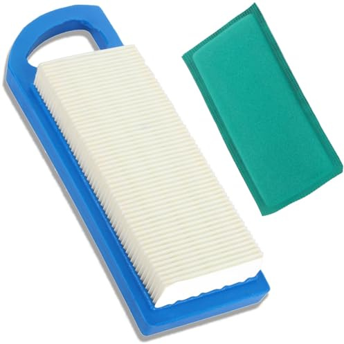 Filtros de Aire para Briggs Stratton con prefiltro compatible HP: 14-18, tipo de motor: OHV, AVS