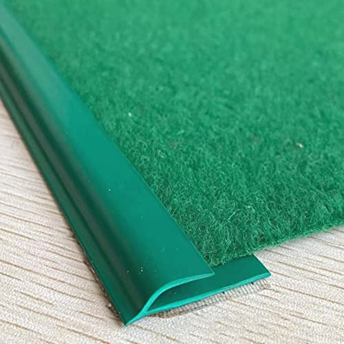 Selbstklebende Teppich-Zierleiste Übergangsstreifen für Teppiche und Böden, Selbstklebende PVC-Teppichkanten-Besatzstreifen, zuschneidbar und anpassbar, 1/2/3/4/5/6/7/8/9/10 m lang
