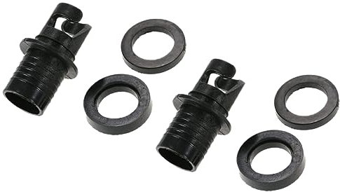 OSOLADY 2pcs Air Pump Valve Adapter Lightweight and Portable Inflatable Boat Pump Adaptor for Boards and Kayaks Strong Sealing Leak Design