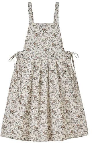 Générique Tablier de cuisine, tabliers pour cuisiner | Chef floral vintage Pinafore | Tablier imperméable réglable en coton à poche pour la cuisine de cuisine grillade grillade