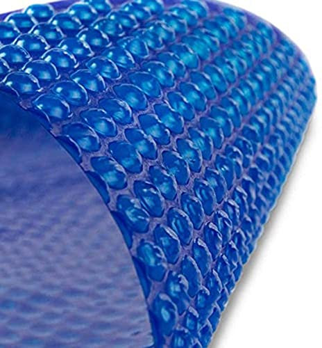 Cubierta para calentador solar de piscina, cubierta solar para piscina, manta térmica de burbujas para piscinas elevadas, película aislante plegable para piscinas enterradas y elevadas (2 m x 4 m [6