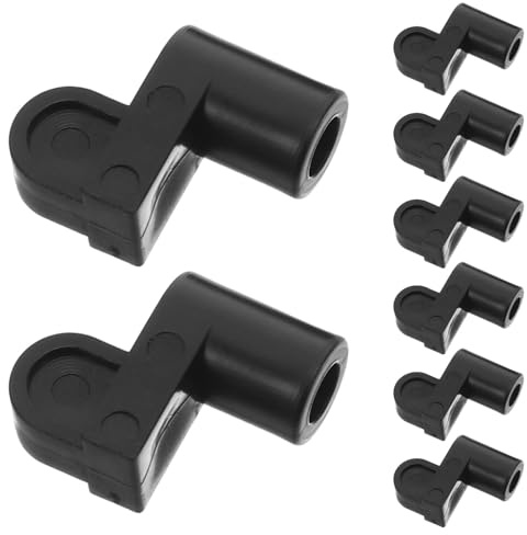 ROMISBABA 24 pezzi Clip Fissaggio Zanzariera con Viti per Finestra Rv Fermaglio Antitempesta Regolabile per Riparazione e Sostituzione Telaio