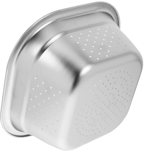JHKNNK Lavabo de Acero Inoxidable Grueso Drenaje, Colador Grande para Lavar Verduras, Frutas y Arroz, Adecuado para Uso en Cocina Doméstica
