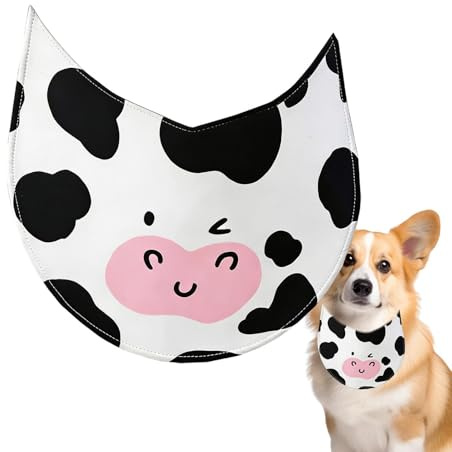Bandanas para perros Toalla Ajustable Impermeable con Estampado | Bandana Para Perro Para Vestir en Navidad, Halloween, Pascua, de Disfraces, Sesiones de Fotos y