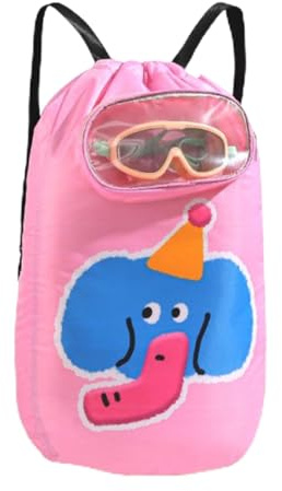 Genérico Infantil De Piscina,Correa Ajustable Impermeable - Mochila Infantil para Playa y Piscina | para Juguetes Ropa Equipo Playa y Campamento