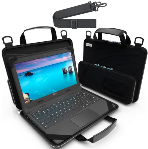 UZBL 13-14 inch Always on Pouch Work In Case For Chromebook and Laptops, Designed For Students, Classrooms, and Business